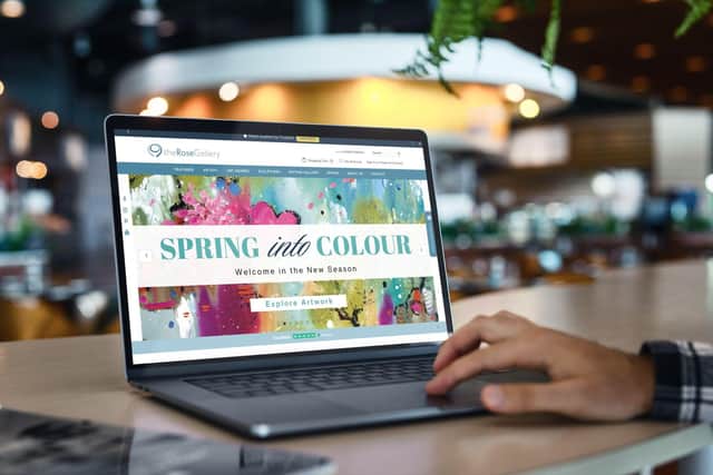 The Rose Gallery's new website