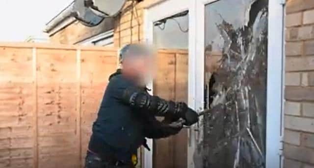 Police carried out a series of raids last week