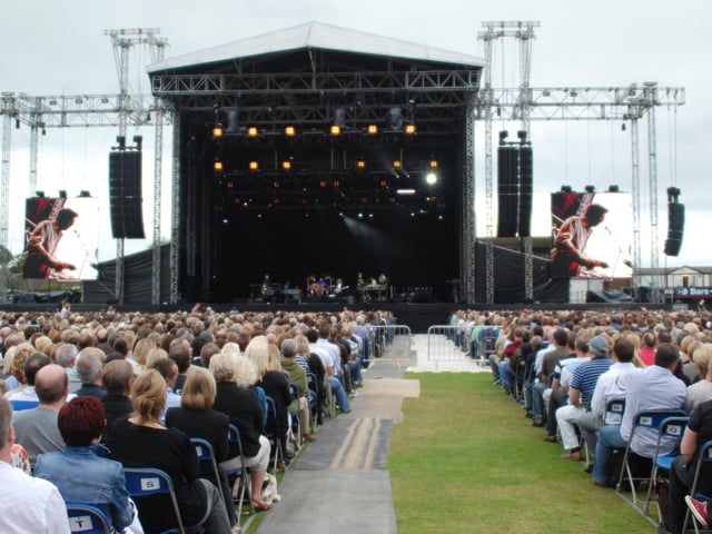 Elton John 
Northampton Cricket Ground
June 25,  2011