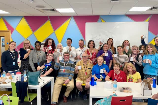 18 local charities/good causes networking at Amazon DNN1