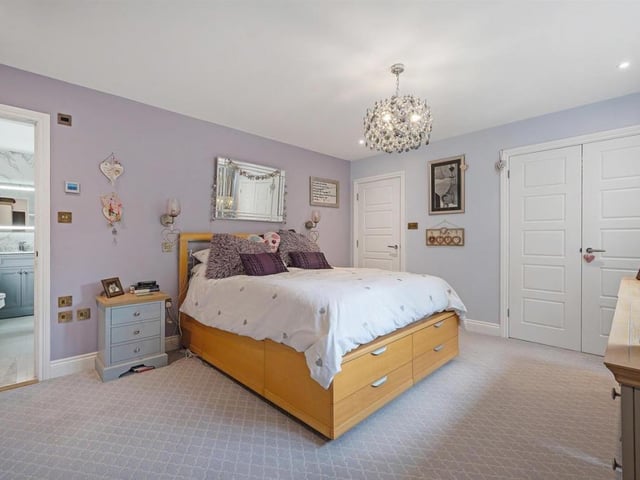 Here is another bedroom with its own ensuite.