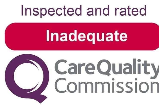 An at-home care provider in Northampton has been rated inadequate and placed in special measures.