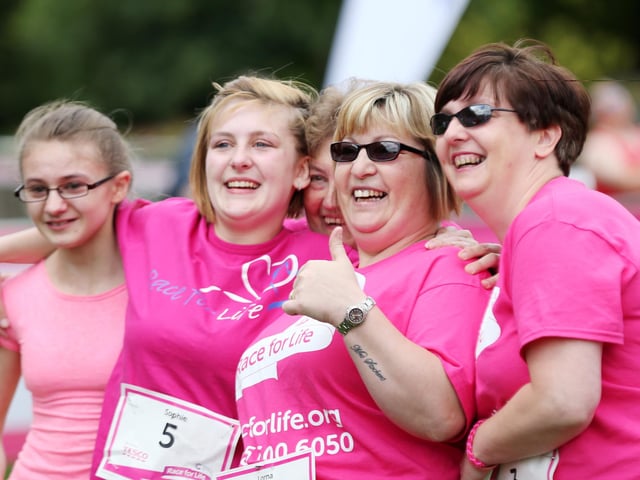 2014 - 5k Race for Life at Abington Park, Northampton.