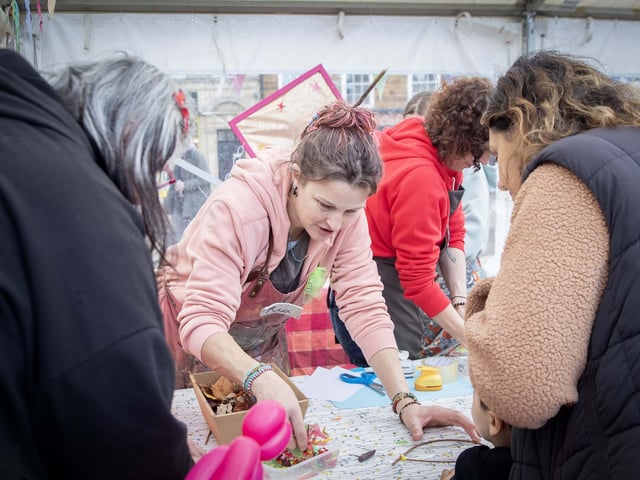The Northamptonshire Day celebrations took place in Northampton Market Square on Saturday, October 25