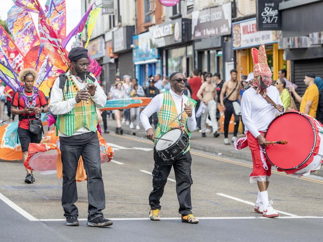 An explosion of joyous colour took over Northampton during the carnival on Saturday June 14.