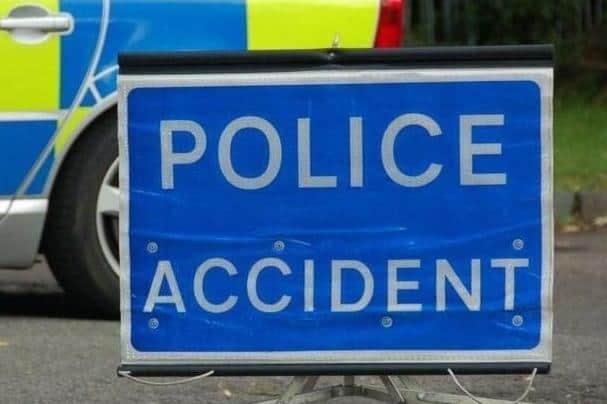 Police and medics are on the scene of a single-vehicle RTC which is causing queues on Weedon Road, Northampton