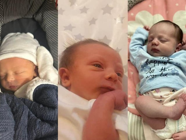 Some of the adorable babies born in Northampton in December 2023...