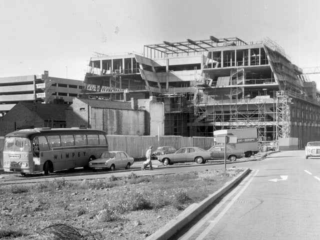 Greyfriars bus station being built