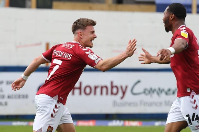 Electric in the opening 30 minutes when he seemingly put Cobblers on course for promotion. Precise finish opened the scoring and then in the right place to convert a second, his 13th of the season... 8 CHRON STAR MAN
