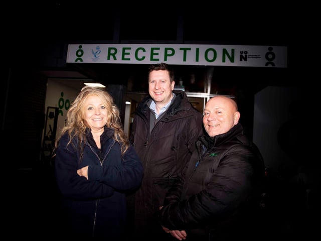 Around 40 people braved the streets on February 3 in aid of the homelessness charity.