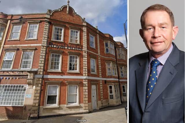 Northamptonshire MP Philip Hollobone called for immigration minister Robert Jenrick to resign over his handling of using a county hotel to accommodate asylum seekers