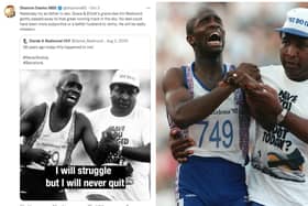 Tributes have been paid to Northampton's Jim Redmond, who memorably helped sprinter son Derek across the finish line at the 1992 Barcelona Olympics
