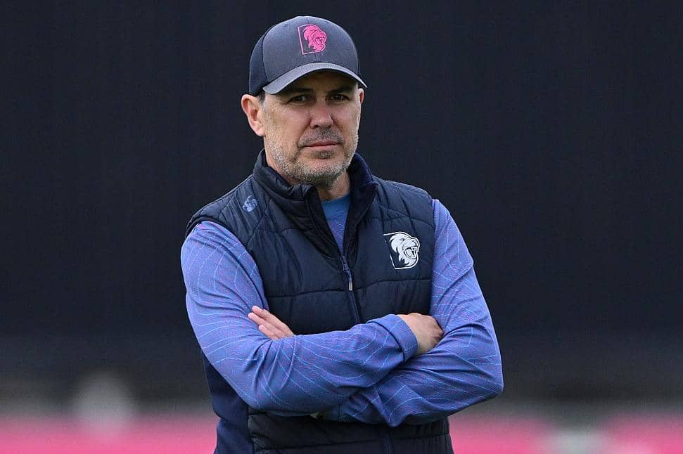 Durham head coach Ryan Campbell