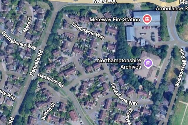 The incident happened in Lindisfarne Way.