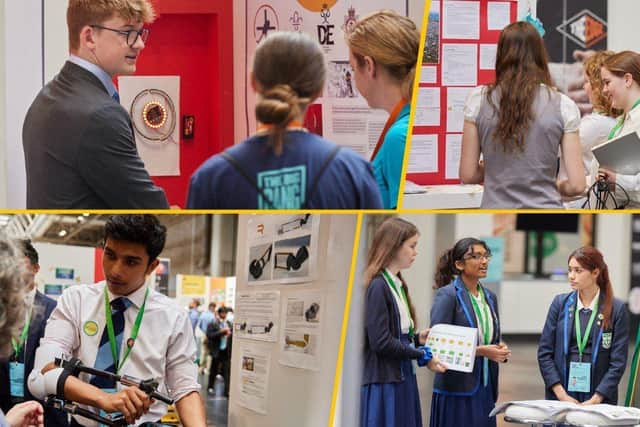 Finalists of The Big Bang Competition will be exhibiting their projects at The Big Bang Fair.