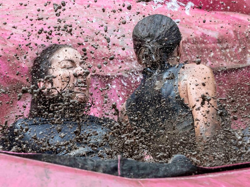Pretty Muddy events took place in Abington Park on Saturday July 29, 2023.