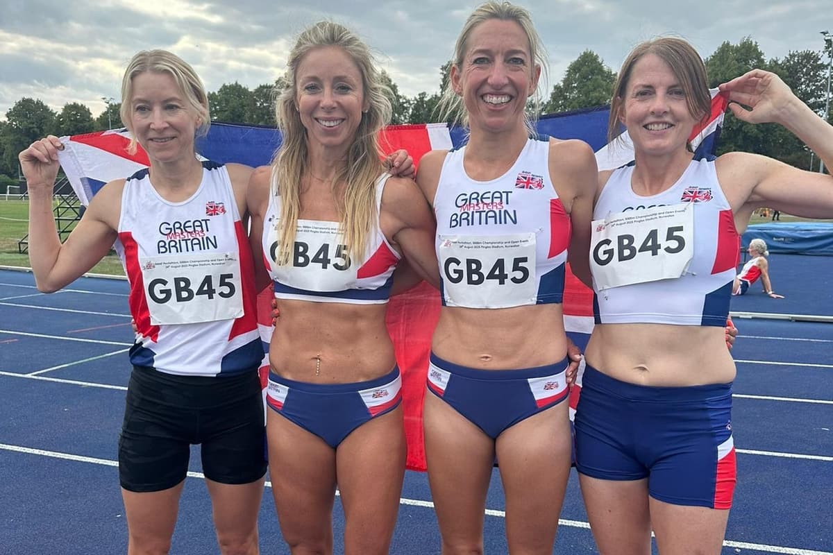 Maria Shaw Rye Corby favourite Maria Shaw part of world record 4x800m relay team