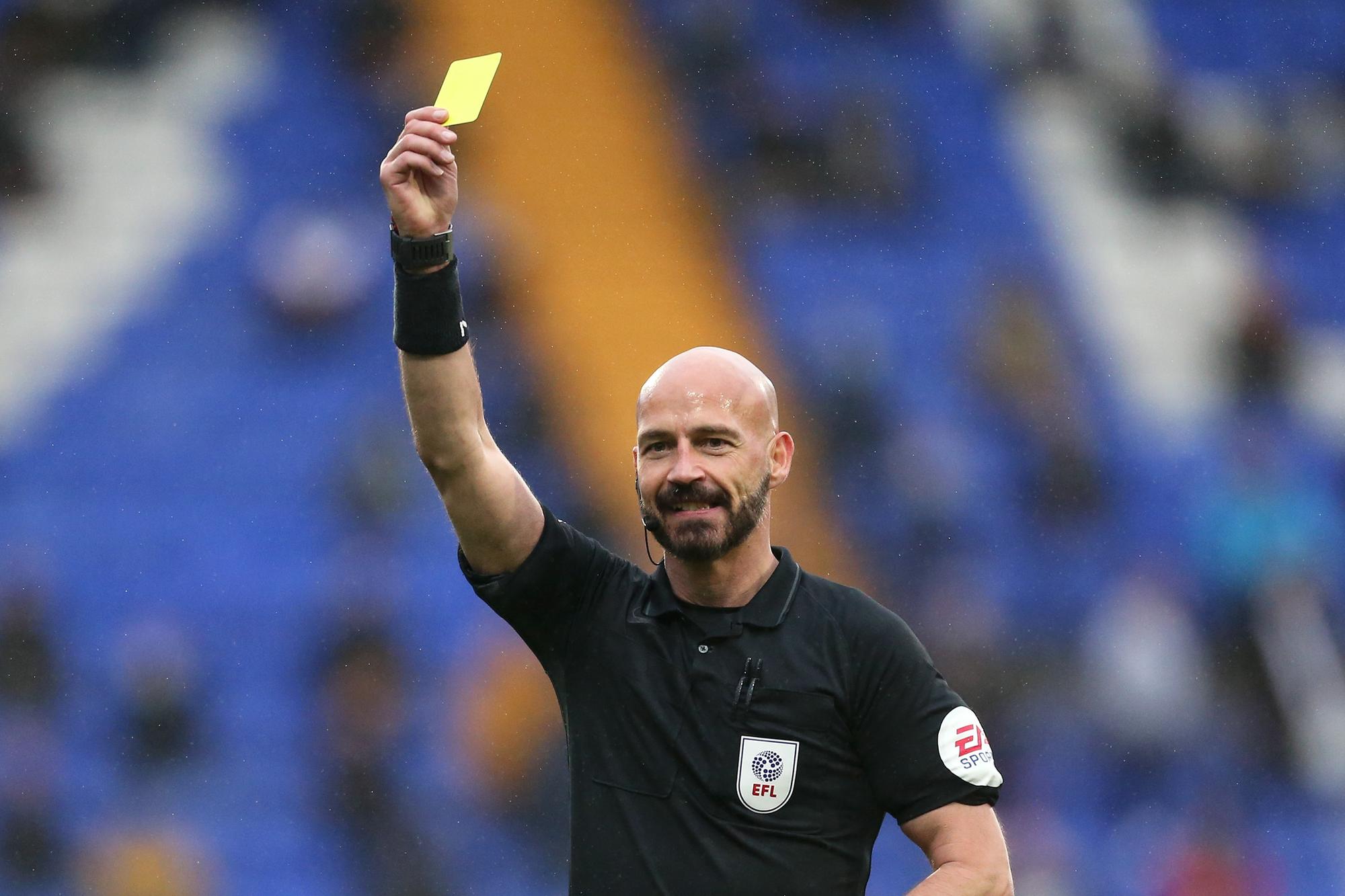 Northampton Town have had 50 bookings and two red cards this season.
