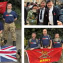 Team Sallie Army will take on a marching challenge for Combat Stress -  Lloyd Bryant, Phil 'Shorty' Shortland and Simon 'Si' Forth /UGC