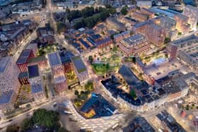 Here's an aerial view of how the site could look once complete