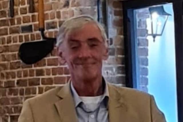 Anthony David Robertson is standing trial for the murder of Charlie McGhee Adair, from Corby. Image: Lincolnshire Police