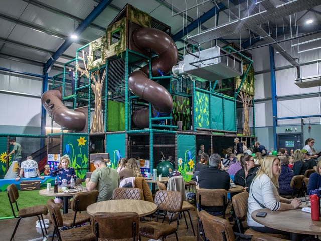 The venue is opening on Naomi and Brian Chaplin’s family farm in Flore, after more than two years of dreaming, planning and building.