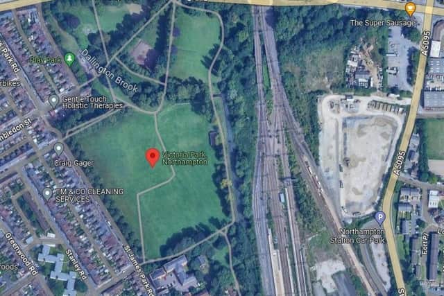 The stabbing happened in Victoria Park.