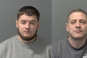 Papworth, of Hillborough Crescent, Dunstable, and Bennison, of no fixed abode, were handed life prison sentences to serve a minimum of 34 years and 38 years behind bars respectively. Picture: Bedfordshire Police