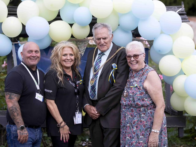 Delapré Abbey hosted the event on August 24, which saw people come together to celebrate the Ukrainian culture and pray for the country.