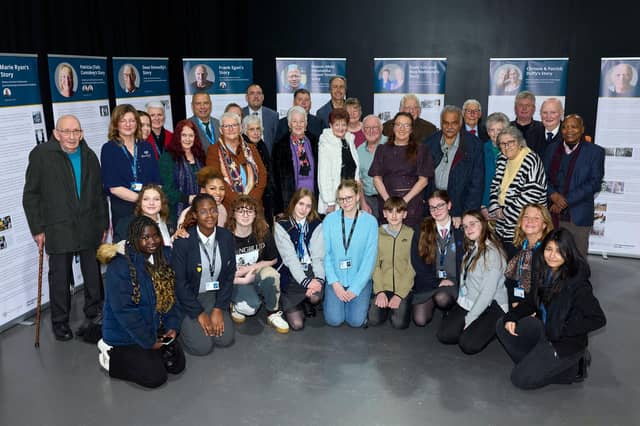 Students, staff and families from Northampton International Academy came together with the charity's clients, volunteers and team at the event last night.