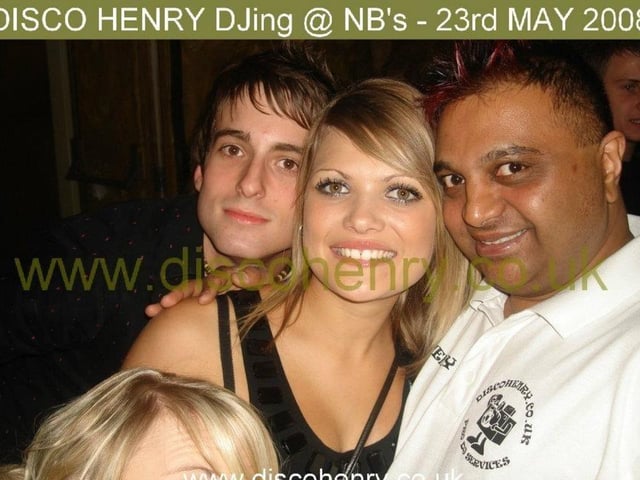 Nostalgic pictures from a Friday night out at NB's