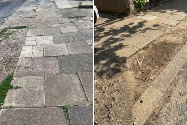 The father-of-three shared that learning to ride a bike on the paths is “impossible” and he is concerned about the route as it is close to Abbey Primary School.