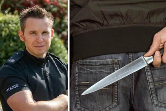 More people are being caught with weapons in Northamptonshire — but Chief Supt Adam Ward explains why that is good news