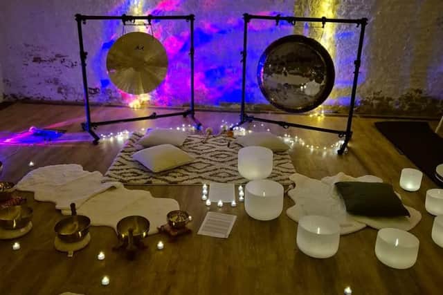 Jodie offers group sessions, one-to-ones, corporate bookings and events, with the aim of helping people reset and restore through the power of breathwork and soundbaths.