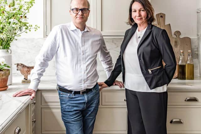 Christopher and Rima Proudfoot , Co-Founders -The White Kitchen Company