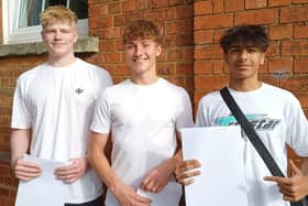 NSB students celebrating excellent results