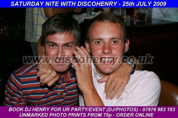Nostalgic pictures from a night out on the town 15 years ago