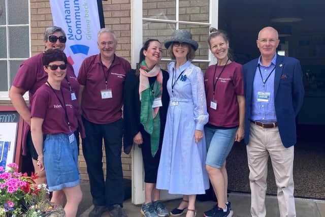 High Sheriff Amy Crawfurd JP attended Northamptonshire Community Foundation's Community Celebration event over the summer.