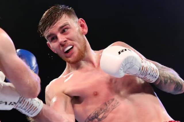 Northampton boxer Eithan James was a points winner in London on Saturday night