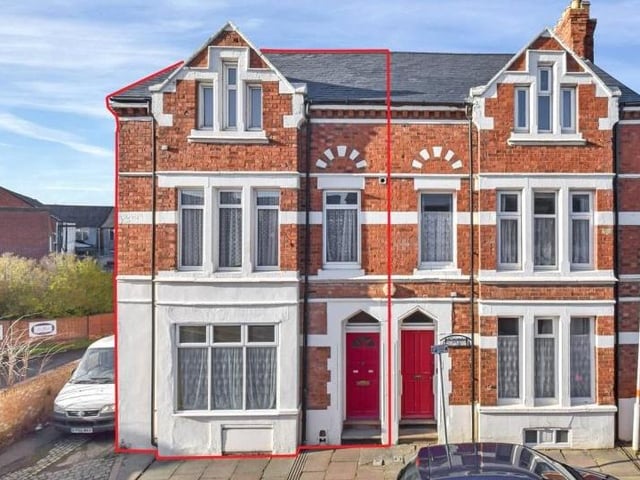 For sale by online auction ending at noon on January 26, a substantial five-bedroom semi-detached Victorian house with period features in a convenient location close to the town centre, close to the end of a no through road in St James. Full details can be found on Fisher German’s online auction page.