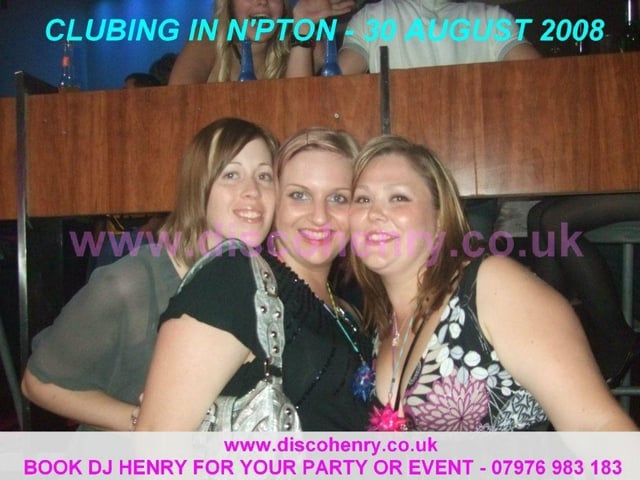 Nostalgic pictures from a night out in town