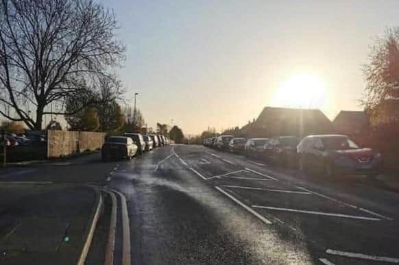 Parking issues outside Duston School