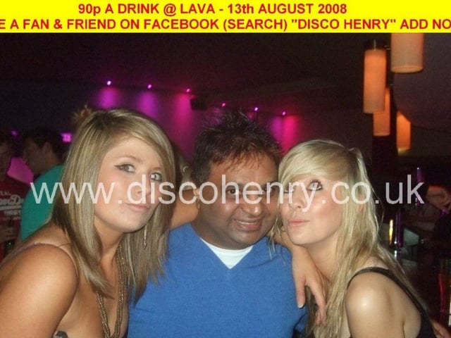 Nostalgic pictures from a '90p a drink' night out at Lava in town