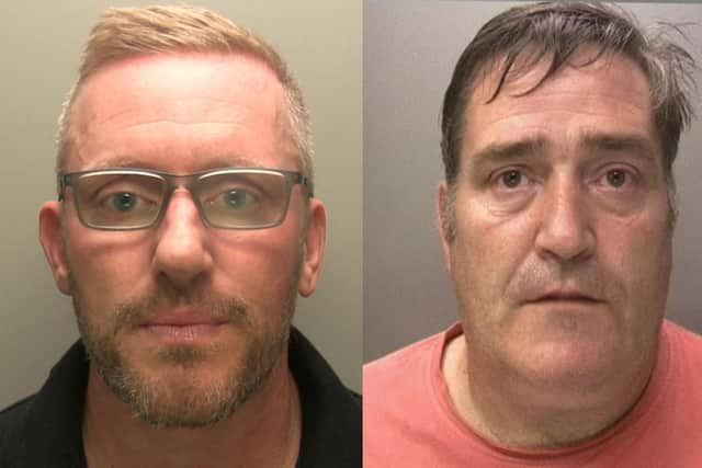 Darren Wykes, left, and George Quinn/Lincs Police