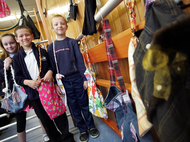 Thorplands Primary School which held a market day with things they made.