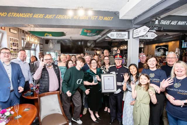 The McCarthy-Dixon Foundation has been awarded the King's Award for Voluntary Service.