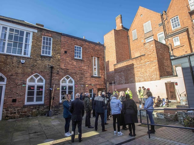 The work is set to be complete by the end of July, with the hope that services will be moved back in by the time the young people return to education in September.