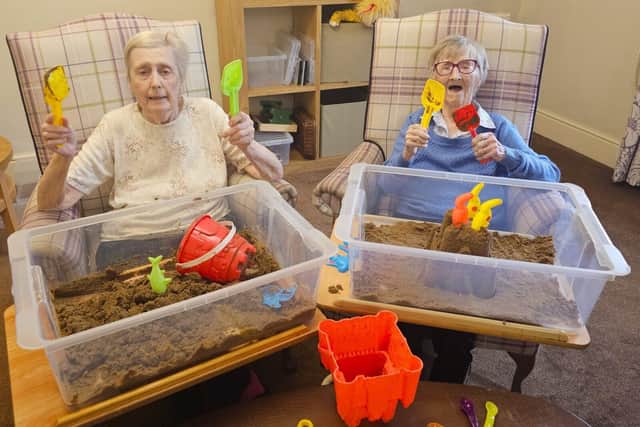 Sand Castle Creations, for all on Daisy Lane at Elm Bank care home