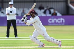 Saif Zaib scored six of Northamptonshire's 15 first-class centuries last season