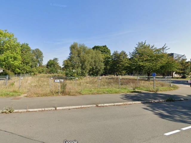 Land behind the Mereway Ambulance Station is set to be sold on. Credit: Google